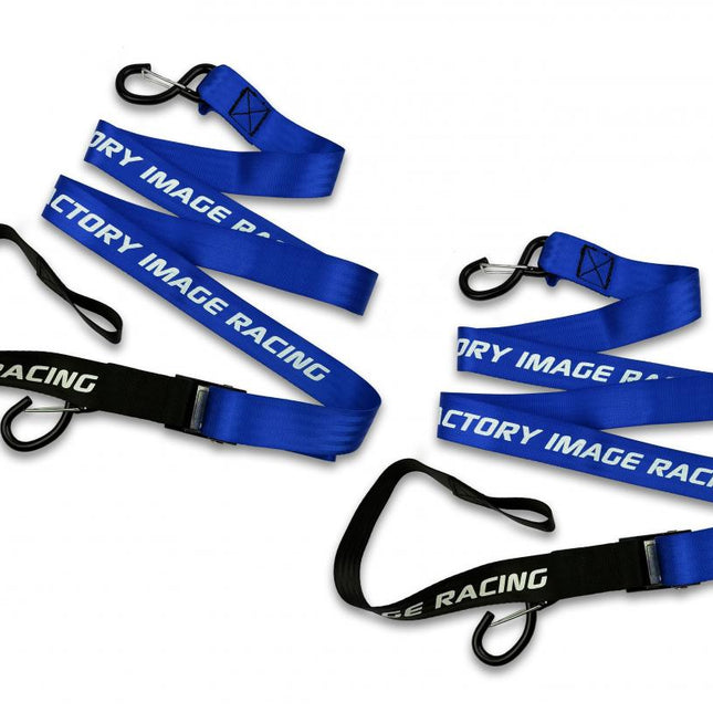 Tie Downs 38mm 1.5 Blue & Black, 500KG