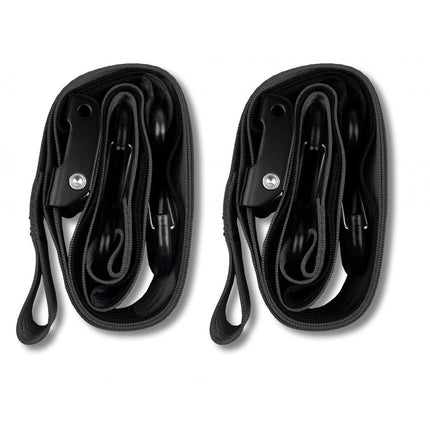 Tie Downs 38mm 1.5 Black & Black, 500KG