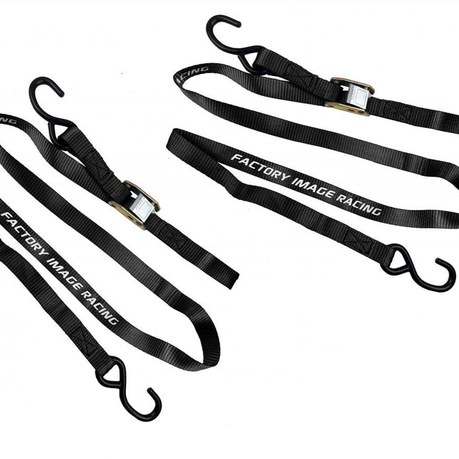 Tie Downs 25mm 1 Black, 500KG