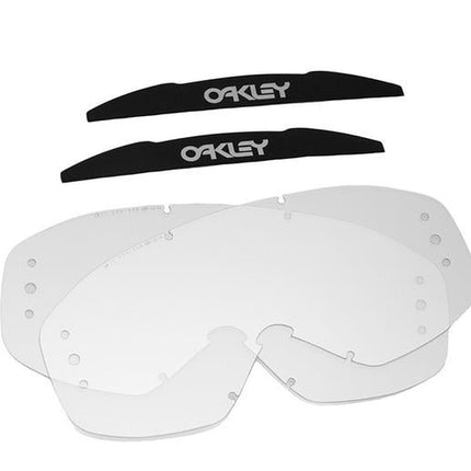 Oakley Replacement Lens XS O Frame MX (Clear) Roll-Off 2pk, OAKLEY OA 02-893, Clear