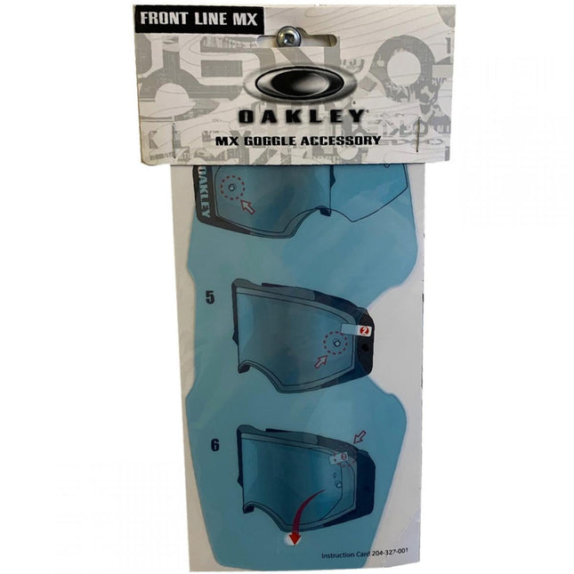 Oakley Replacement Shield Kit Front Line MX 2pk, OAKLEY OA 102-597-001, N/A