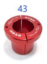 43mm Tube Split Clamp Bush For Motorcycle Fork Vise Tool 00-0161.00