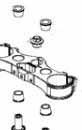 Handlebar Rubber Bushing KTM Husqvarna EXC SX XC FW TE FE FS 125-525 83001040000