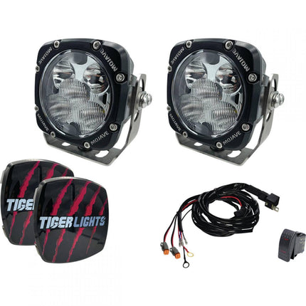 Tiger Lights - Dual LED Spot Light Kit 5 12/24V Mojave TLM5-KIT