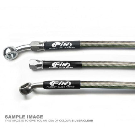HOSE FRONT BRAKE 2/PART CLEAR 2003-06 Yamaha YFS200 Blaster