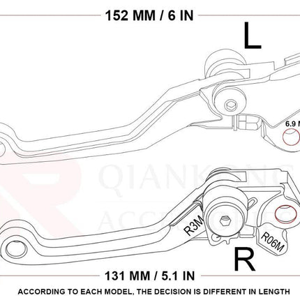 Flexi Clutch & Brake Lever Cnc Billet, Honda XR250 95-07 Red Pivot