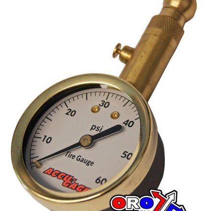 Tyre Pressure Gauge 60 Psi, With Bleeder Swivel Angle, S60XA