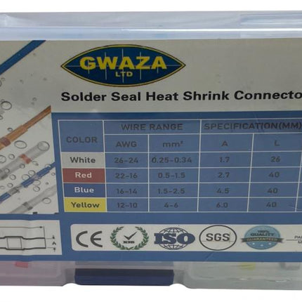 Connector Wire Kit Heat Solder Seal, Pack Of 100, 10238