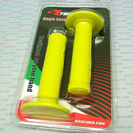Grip Set Wave Slim Neon Yellow, Rtech R-MPRWAVEGF015, R-MPRWAVEGF015