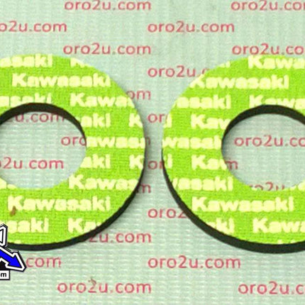 Grip Donuts Green Kawasaki, Pair