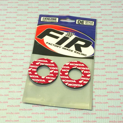 Grip Donuts Red Honda, Pair