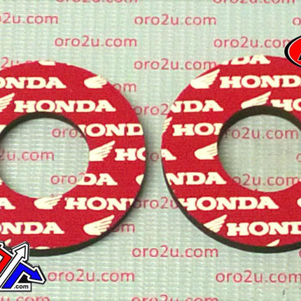 Grip Donuts Red Honda, Pair