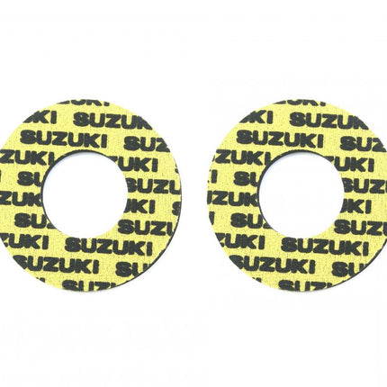 Grip Donuts Yellow Suzuki, Pair