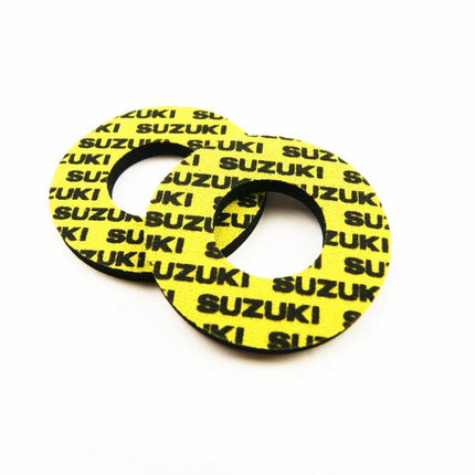 Grip Donuts Yellow Suzuki, Pair
