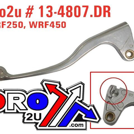 Lever Blade Clutch WRF250 450, 5TJ-83912-80-00, 5TJ-83912-81-00, MX-08612
