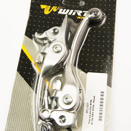 Lever Blade Set Wirtz Flex KTM, Wirtz SFL-007 Silver Polish