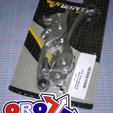 Lever Blade Set Wirtz Flex KTM, Wirtz SFL-007 Silver Polish