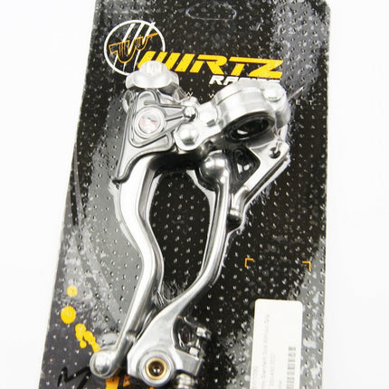 Easy Pull Pro Kit Combo Smooth, Wirtz 6W1090 Lever Set Forged, CRF 07-12 With Hotstart