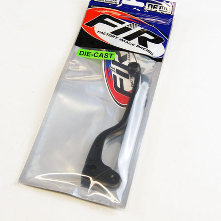 Clutch Lever Blade Black Long, Die-cast Honda CR 83-97