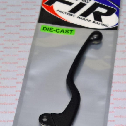 Clutch Lever Blade Black Long, Die-cast Honda CR 83-97