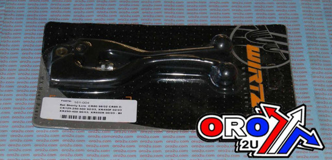 Lever Blade Set Pro Short Blk, Wirtz 161-004 Clutch + Brake