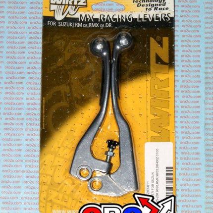 Lever Blade Set Grip Black RM, Wirtz 203-011 Clutch & Brake