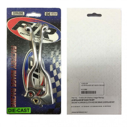 Lever Blade Set 93-97 KTM Dirt, Husqvaran Die-cast
