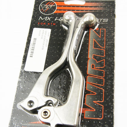 Lever Blade Set Black Grip, Wirtz 202-001 Forged KTM