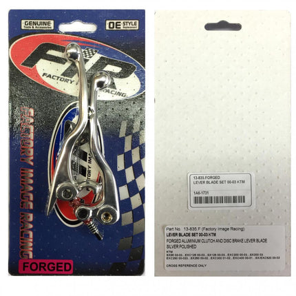 Lever Blade Set KTM 1998-03 125 Exc Sx Sxs 200 Exc Mxc Sx 250 Mxc Sx Xc Sxs 300 Ex MX-08635 MX-08319