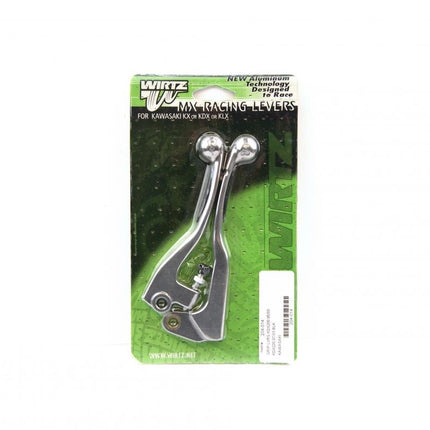 Lever Blade Set Grip Black KX, Wirtz 204-014 Cltuch & Brake