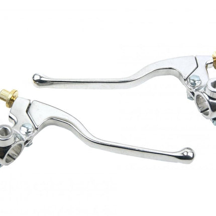 Lever Set W/ M10 Mirror Mount, Dog Leg Blades