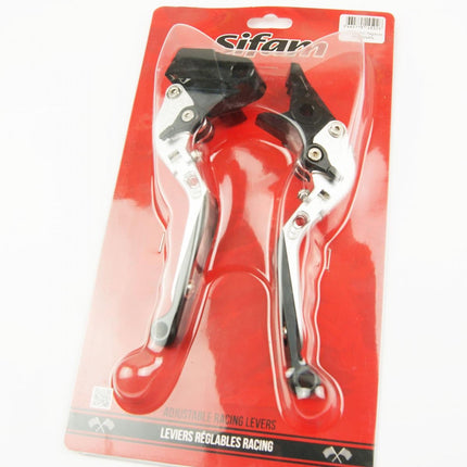Lever Set Adj Length Kawasaki, Road, Sifam, KL18NNAN