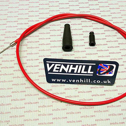 Cable Throttle 73-82 Maico Rd, Venhill M01-4-002-RD Red