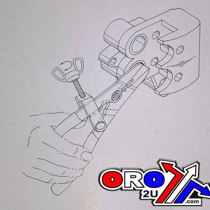 Brake Piston Remove Tool