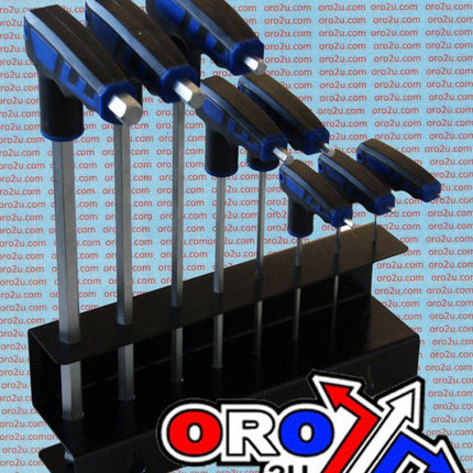 T Handle Ball End Allen 8pcs.