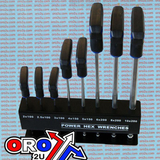 Hex And Torx Key Set 16 Piece 8 Ball End Hex 8 Long Arm Torx Carrying Case