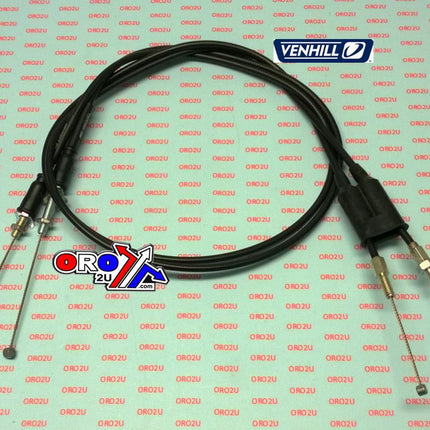 Cable Throttle CRF250R 14-15, H02-4-072-BK Venhill Featherlight, 14-5915.FL.VH