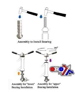 Cup Press Tool SET/5 Sizes, 5 Different Sizes, UP-12437, MK-0355, PT-M2