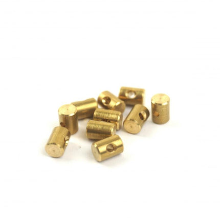 Nipple 5x7x1.6 Barrel Brass PK10