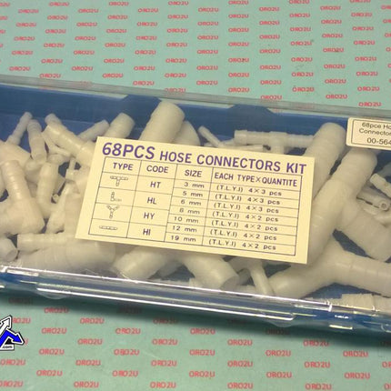 Hose Connectors Kit 68pc