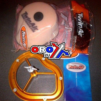 Air Filter 04 RMZ250, KXF250, Twinair 153218C Powerfilter