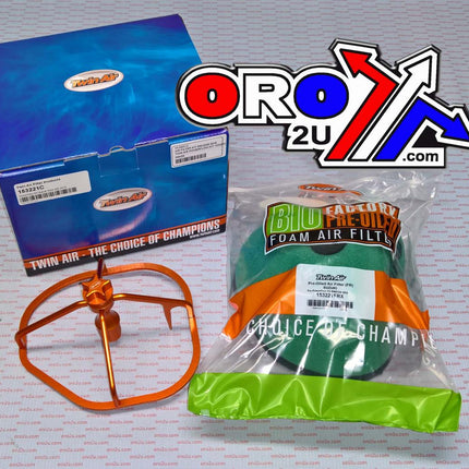 Air Filter Kit RMZ 250/450 18-24, Twin Air Powerflow Kit 153221C, Suzuki