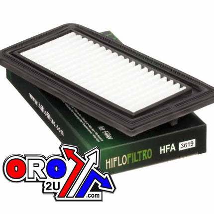 Air Filter Hiflo HFA3619 AN650, Suzuki 13780-10G00