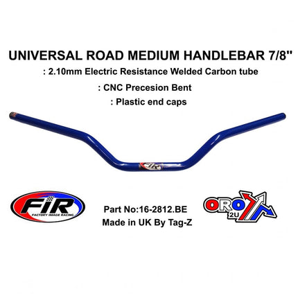 Road Medium Handlebar 7/8'', S/bike Sports Universal Blue, / Ren Ref : 755-01