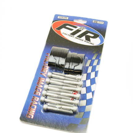 28.6 Handlebar Riser Kit Black