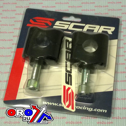 Handlebar Mounts Black 22.2mm 35mm Scar SP11
