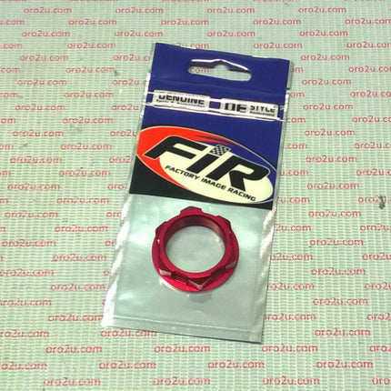 M26x1.00mm Stem Nut Each Red, Aluminium / CRF CR / Red, / Cnc