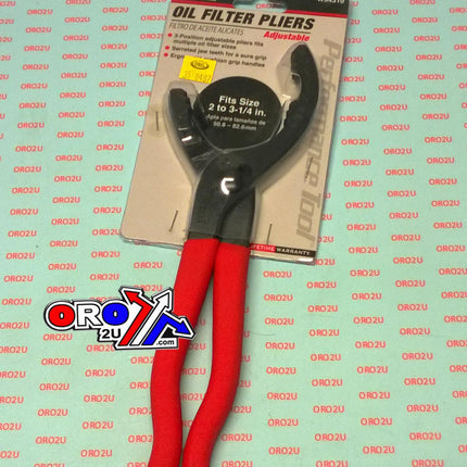 Oil Filter Removal Pliers, 2-3 1/4 35-8497, Tools