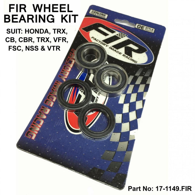 Wheel Bearing & Seal Kit Trx, Honda Road