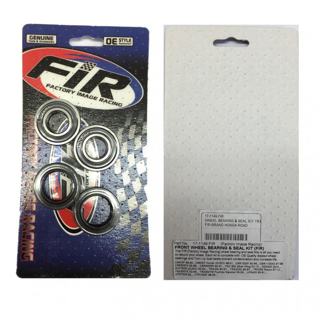 Wheel Bearing & Seal Kit Trx, Honda Road